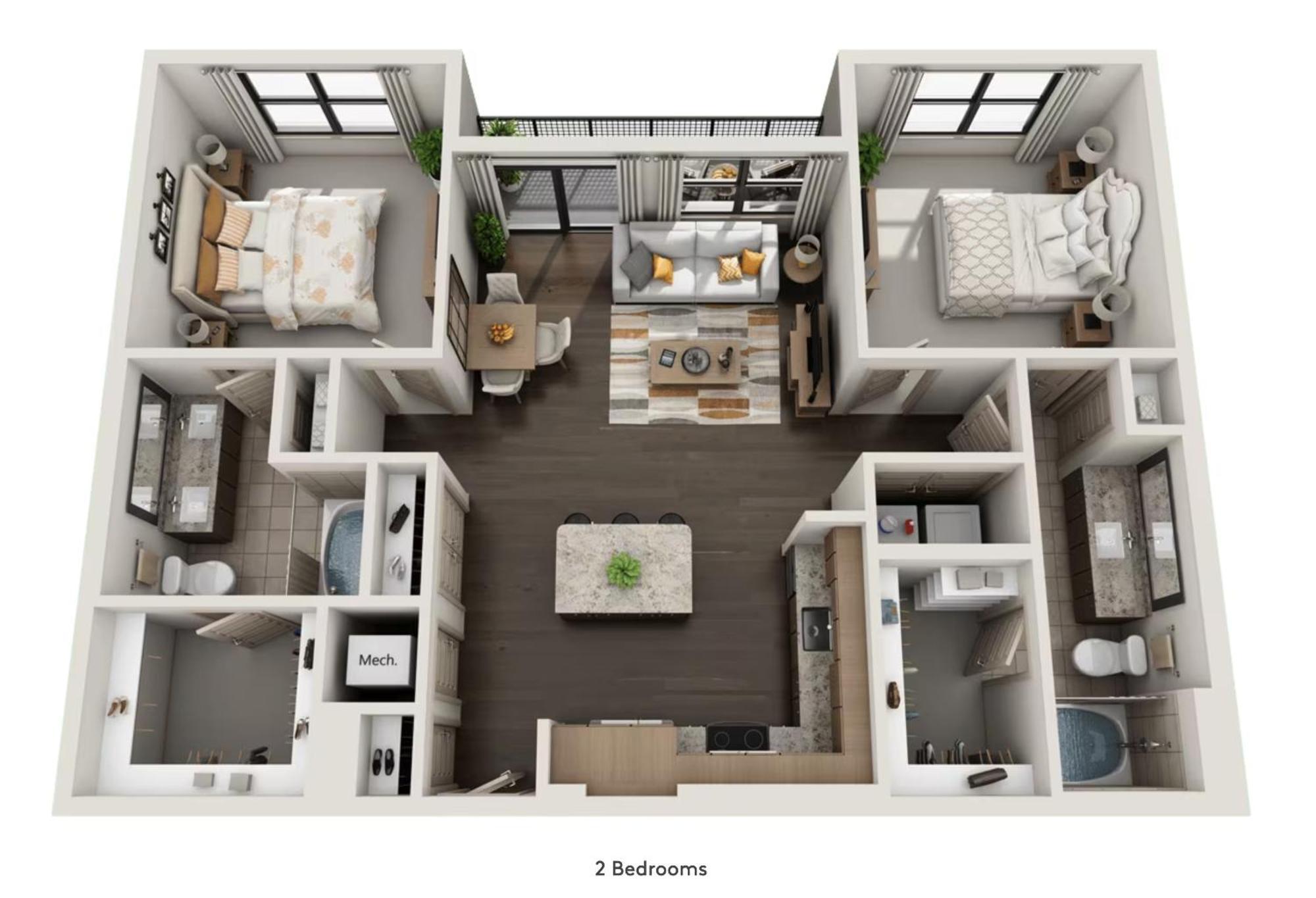 Renu At Downtown Houston Apartment Bagian luar foto